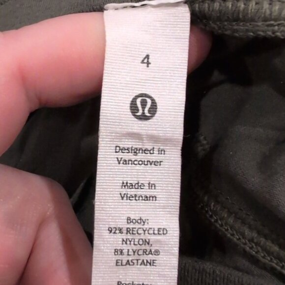 Lululemon Ready to Rulu High-Rise Cropped Jogger Army Green - Picture 6 of 11